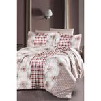 Sale Çift Kişilik Saten Nevresim Takımı - 200 x 220 cm - Beyaz