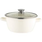 Salentino Kızartma Tenceresi - Beyaz - 22 cm