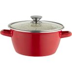 Salentino Kızartma Tenceresi - Kırmızı - 22 cm