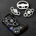 Salıncak 3lü Set Ps4 Mini Direksiyon SİYAH Tek Kasa+3Direksiyon (Metal Rulmanlı Tam Ölçü)