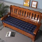 Salıncak koltuk minderi açık tezgah minderleri seti kaymaz dikdörtgen salıncak sandalye koltuk pedleri yeniden kullanılabilir mavi bahçe palet yastıkları 53x160cm