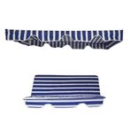 SALINCAK LÜKS KILIF SETİ MİNDERİ GÖLGELİKLİ MAVİ BEYAZ 130x45 2 KİŞİLİK