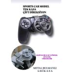 Salıncak Ps4 Dualshock Mini Direksiyon G R I (Sport Car Model) Metal Rulmanlı - Gri