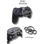 Salıncak Ps4 Mini Direksiyon AMG + Direksiyon Seti GRİ Kasa (Metal Rulmanlı)