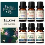 Salking Uçucu Yağ Seti, ve Saf 6 Lı Koku Yağları, Aroma Terapi ve Difüzör İçin