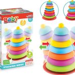 Sallanan Halkalar - Hacıyatmaz Lego - Bebek Oyuncağı - Kule Oyunu