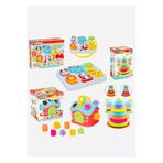 sallanan Halkalar+Sevimli Hayvanlar Bultak+Bebek Bultak Ev+dede,3 lü zeka Geliştirici Set