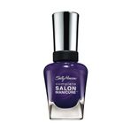 Sally Hansen Purple Pulse Complete Salon Manicure 5 Etkili Işıltılı Mor 470 Oje
