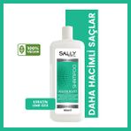 Sally Yağlı Saçlar İçin Hacim Arttırıcı Dolgunlaştırıcı Volume Boost 1 lt Keratin Şampuan