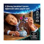 Sally’nin Saksısı 43288-9 Yaş ve Üzeri Çocuklar Için 2 Figürü Sally ve Küçük Kara Kedi ile Yapay Çiçekler Içeren Yaratıcı Oyuncak Yapım Seti, Hediye Fikri (346 Parça) - 0 - Siyah