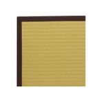 Salmanlı Amerikan Dikdörtgen Hasır Servis Altlık - 30 x 45 cm - Hardal