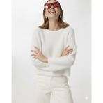 Salome Butik Oversize Yumoş Kazak - Krem - Standart
