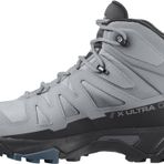 Salomon 416249 X Ultra 4 Mid GTX W Quarry/Black/Legion Blue Kadın Outdoor Bot Gri 40 2/3