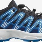 Salomon 477300 Xa Pro V8 J Black White French Blue Kadın Outdoor Ayakkabı