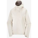 Salomon Bonattı Pro Kadın Yağmurluk Whisper White LC2770700 - XS - Krem