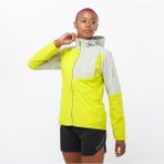 Salomon Bonatti Trail Kadın Yağmurluk - Sarı - XS
