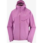 Salomon Bonattı Waterproof Kadın Yağmurluk Iris Orchid LC2770100 - XS - Pembe