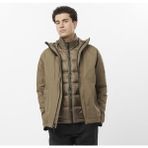 Salomon C23531 Patroller 3In1 Down Jkt Erkek Outdoor Montu - Kahverengi - XL