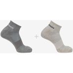Salomon Çorap Evasion Bilek 2'li Paket - 36 - 38 - Gri