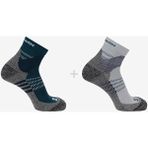 Salomon Çorap x Ultra Access Quarter 2 - 36 - 38 - Gri