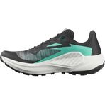 Salomon Erkek Genesis Sneaker, Siyah/Elektrikli Yeşil/Kiraz Domates, 40 2/3 EU