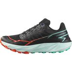 Salomon Erkek Thundercross Sneaker, Siyah/Kiraz Domates/Elektrikli Yeşil, 41 EU