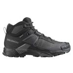 Salomon Erkek X Ultra 5 Mid GTX Yürüyüş Ayakkabısı, Siyah/Asfalt/Castlerock, 10