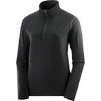 Salomon Essential Ltwarm Half Zip Siyah Kadın Polar