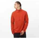 Salomon Essential Warm Kırmızı Yarım Fermuar Erkek Polar