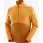 Salomon Essential Warm Sarı Tam Fermuar Erkek Polar