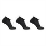 Salomon Everyday Low 3 Pack Siyah Çorap
