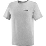 Salomon Graphic Performance Erkek Tişört Gri 2XL