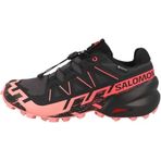 Salomon Kadın Speedcross 6, Dokuz Demir/Siyah/Flamingo Pembesi, 6.5