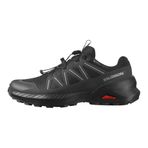 Salomon Kadın Speedcross Peak Gore-Tex Trail Koşu Ayakkabısı, Su Geçirmez Tüm Arazi Performansı Yürüyüş ve Uzun Patika Oturumları için - Siyah/Siyah/Fantom - 9 Medium