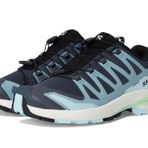 Salomon Kadın Xa Pro 3D V9 Spor Ayakkabı, Türbülans/Buzlu Aqua/Patina Yeşili, 38.5 EU