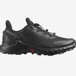 Salomon L41733900 Supercross 4 GTX W Siyah Kadın Gore-Tex Koşu Ayakkabısı