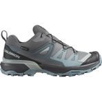 Salomon L47449300 X Ultra 360 Gtx W Gri Mavi Kadın Outdoor Ayakkabısı