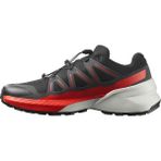 Salomon L47790100 Speedcross Peak Black Asphalt Fiery Red Erkek Spor Ayakkabı