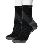 Salomon LC2082900 X Ultra Access Quarter 2 Unisex Çorap Antrasit 36-38