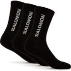 Salomon LC2086100 Everyday Crew 3 Pack Siyah Çorap