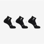 Salomon LC2086500 Everyday Ankle 3 Pack Siyah Unisex Çorap