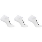 Salomon LC2086900 Everyday Low 3 Pack Beyaz Unisex Çorap