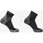 Salomon LC2166200 X Ultra Access Quarter 2 Adet Lacivert Gri Çorap