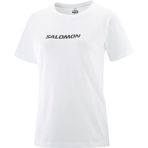 Salomon Lc2217500 Logo Ss Tee W Beyaz Kadın T-Shirt