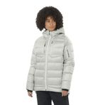 Salomon LC2289900 Elixir Ultra Down Parka W Misty Blue Kadın Outdoor Ceket Mavi S