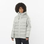 Salomon LC2289900 Elixir Ultra Down Parka W Misty Blue Kadın Outdoor Ceket Mavi XL