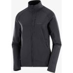 Salomon LC2445900 Siyah Essential Lightwarm Tam Fermuar Kadın Polar
