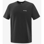 Salomon LC2527200 Logo Rx Tee M Erkek Spor Tişört - Siyah
