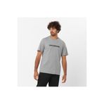 Salomon LOGO Erkek Tişört HEATHER GREY LC2245600