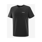 Salomon Logo Tee Men Erkek T-Shirt LC2522 Erkek Tişört SİYAH